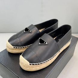 New style Fisherman shoe summer sandal Dress shoe sandale Genuine Leather lady loafer flat 10a top quality outdoor travel platform Casual shoes low Men Women With box