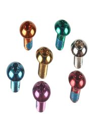 Colored Bike Brakes Rotor Screws 12pcslot T25 Road MTB Mountain Bicycle Oil Disc Brake Rotor Bolts4364470