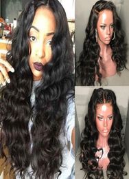 Transparent HD Lace Wigs Peruvian Body Wave Bundles With Lace Closure Wig Remy Hair Bundle With Lace Frontal Human Hair Wigs1378385