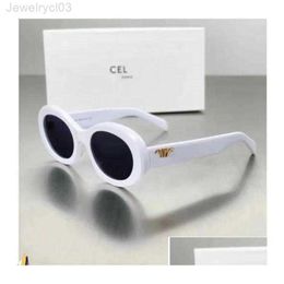 Sunglasses 2023 Retro Cats Eye For Women Ces Arc De Triomphe Oval French High Street Drop Delivery Fashion Accessories DhmpwKKNJ