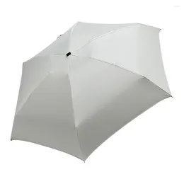 Umbrellas Summer Fashion 50 Fold Umbrella Folding Sun Visor Mini Pocket And Rain Dual Use