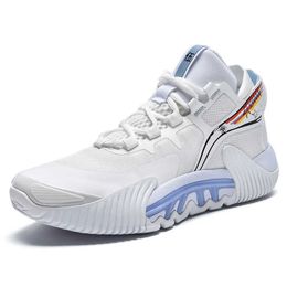 HBP Non Brand mens outdoor wear-resistant high-elastic basketball sneakers indoor basketball shoes