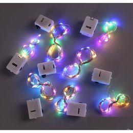 Other Event & Party Supplies Led Fairy String Lights Copper Wire Starry Flashing Firefly Home Holiday Party Decoration Craft Diy Props Dh1Dm