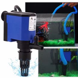 Accessories Multifunction Aquarium Filter Pump 3in1 Filter Aquarium + Air Spray + Water Circulate System For Fish Tank Submersible Purifier