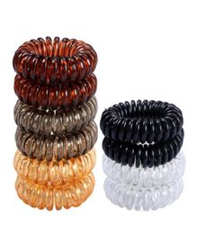 Spiral Hair Ties Spiral Telephone Wire Headband Phone Cord Coil Elastics Hair Ties Hair Accessories 4086295