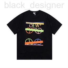 Men's T-Shirts designer Luxury men's T-shirt Summer new striped love embroidered ladies top High street casual couple clothes Size M-XXL 9SS1