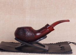 Fine carving solid wood pipes pipe fittings portable small exquisite men039s fine pipes3732868