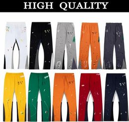 Designer fashion men pants Sweatpants Street hip hop casual loose straight pants Sports style running men and women