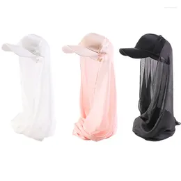 Ball Caps Turban Muslim Women Hijab With Sunvsior Brim Baseball Cap Headscarf Wrap Head Scarf Soild Color Fashion Headdress Outdoor