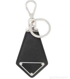 Designer hain Triangle Fob Key Anti-Lost Chain Car Keys Case Decorative Pendant KEA7