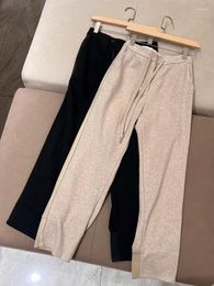 Women's Pants Casual Sporty Style Wool Cotton Jersey