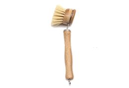 Kitchen Cleaning Brush Bamboo Long Handle Sisal Pot Dishes Wash Cleaning Brushes5650170