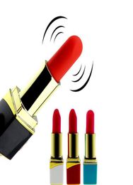 10 Speed Lipstick Vibrator Mini Secret Bullet Vibrator Clitoris Stimulator Gspot Massage Sex Toys for Woman Masturbator5767528