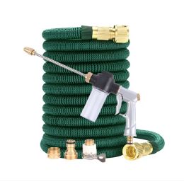 Reels NEW Garden Hose with Water Gun Set Expandable Magic Hose EU Garden Watering Hose High Pressure Car Wash Hose Spray Gun Sprayer