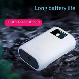 Accessories Fish tank oxygen pump with battery rechargeable aerator outdoor fishing pump oxygen machine fish tank aquarium accessories