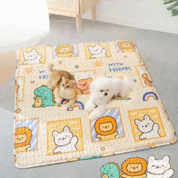 Mats Dog Mats for Floors Pet Playpen Kennel Crates Mat Cat Puppy Cushion Reusable Washable Training Pee Pads Travel Car Mats for Dogs