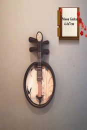 4pcsset Çin klasik müzik aletleri mıknatıs ev dekorasyon yaratıcı buzdolabı duvar mıknatısları buzdolabı çıkartmaları dekor3630370