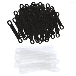 Hangers Pack Of 50 Non-Slip Elastic Clothes Hanger Grips Shoulder Straps