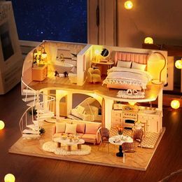 3D Puzzles New 3d Three-dimensional Puzzle Manual Diy Assembly Model Wooden Puzzle Adult Intelligence Toy Activity Gift 240314