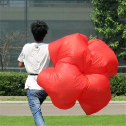 Parachute Umbrella Training Running Drag Parachute Soccer Training Fitness Speed Drag Chute Physical Training Equipment ZZ