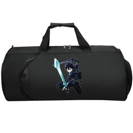 Sword Art Online sling bag SAO duffle Kirigaya Kazuto Cartoon tote Picture Print shoulder case Photo duffel