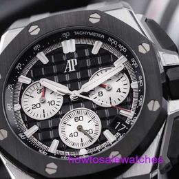 AP Wrist Watch Fancy Watch New Offshore AP26420 43mm Steel Diving Watch Rugged Appearance
