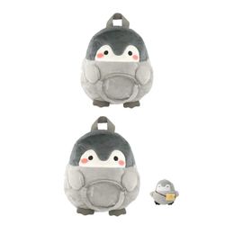 Plush Backpacks Penguin Backpacks Y2K Plush Bag for Adult Teen Boys GirlsL2403