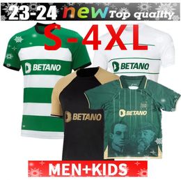 Sporting CP NEW 2023 24 Lisboa soccer jerseys Lisbon Special COATES MATHIEU Jovane Sarabia Vietto 2023 Sporting Clube de football shirt men kids kit maillot THIRD66