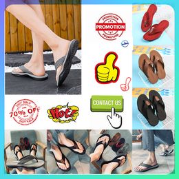 Designer Casual Platform Slides Slippers Men Woman anti wear-resistant weight breathable super soft soles flip flop Flat Beach sandals GAI