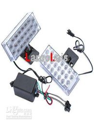 10pcs 44 2x22 LED Strobe Lights Fire Flashing Warning Emergency Flash Security Light2833177