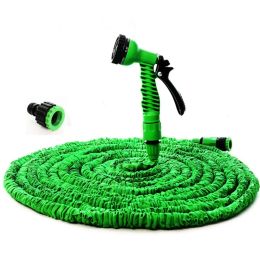 Reels Magic Garden Watering Hose Water Flexible Expandable Hose Pipe Car Wash EU/US Quick Connector Green Blue 25FT200FT