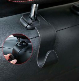 Car Back Seat Hook Hanger Portable Purse Bag Hanging Holder Bags Organizer Hook Holder Storage Auto Interior Accessories1730991
