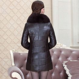 Fur New Haining Coat Genuine Down Medium Length Women's Middle-Aged And Elderly Mothers Mink Leather Jacket 2086