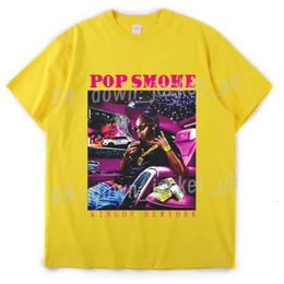 Vintage Cool Rap Pop Smoke T Shirts Men Women American Trendy T Shirt Oversized Casual O Neck Hip Hop Short Sleeve Tshirt Streetwear Men Tee Shirt 79