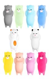 Mochi Squishy Toys Squishies Kawaii Soft Squeeze Cartoon Cat Animals Sensory Anti Stress Relief Birthday Easter Christmas Gifts for Children Kids Adults2300092