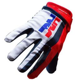 Air Mesh HRC Red Glove For Men Woman Unisex Motocross Motorbike Scooter Dirt Bike Gloves 2010222410