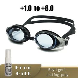 Hyperopia Glasses Swimming Adult Goggles Reading Presbyopic Presbyopia Set 240306