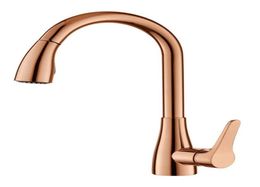 Rose Gold Kitchen Faucet Mixer Cold And Deck Mounted Single Handle Pull Out Kitchen Sink Water Mixer Tap4437679