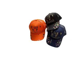 2023 Bola Caps GP Graffiti Chapéu Casual Lettering Galleryes Curvo Dept Brim Boné de Beisebol Mens Mulheres Letras Impressão Hatsgg