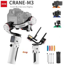 Heads ZHIYUN Crane M3 Handheld Stabilizer Gimbal for Mirrorless Camera Action Cam for Sony Canon Nikon iPhone vs Zhiyun Crane 2