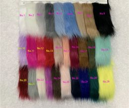 Fabric Wholesale thick quality pile 5cm plush fox fur,felt cloth,faux fur fabric, Carpet Decoration Materials