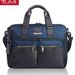 TUMIbackpack Mens Pack Tumin Ballistic Backpack Back Business 232640 Travel Document Nylon Mens Handheld Shoulder Computer Bag Designer B6vo