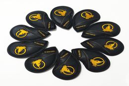 sell 10pcsset Honma BERES black Golf Clubs Iron Headcover Set Good Quality Flannel Golf Head Cover Golf protection1937580