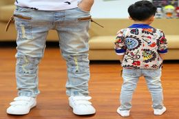 Baby Boys Jeans Kids Skinny Pants Children Casual Classic Denim Pants Kids Trend Long Bottoms Baby Jeans For Boys Pants 10062150300
