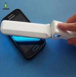 Handheld Ultraviolet Lamp Floding Portable UVC LED Steriliser USB Battery Power Handheld Phone Toothbrush Steriliser Germicidal La1604567