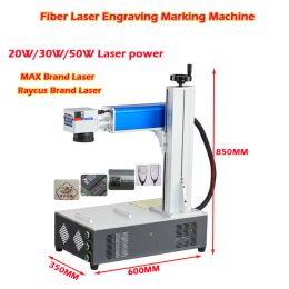 LY Desktop MAX Raycus Mini 20W 30W 50W Fibre Laser Engraving Marking Machine Upgrade Rotation Axis Metal Engraver Machine