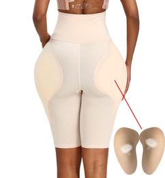 Women Hip Pads High Waist Trainer Shapewear Body Tummy Shaper Fake Ass Butt Lifter Booties Enhancer Booty Thigh Trimmer Plus 6XL9560652