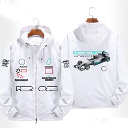 Motorcycle Apparel F1 Racing Forma One Team Zipper Customizable Logo Jacket Coat Clothes Men Drop Delivery Automobiles Motorcycles Acc Ot8Ji