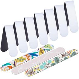 2010Pcs Sublimation Magnetic Bookmarks Bookmark Blank Book Marker Clips for Women Teachers Students Lovers 240314