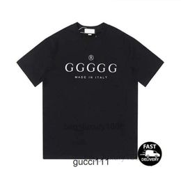 Hemden gglies Designer ggs Tee gu weiß cci Männer guc ci schwarz guucci t gucc für gucccis frauen gccci Herren T-shirt T-shirts Luxus Kleidung Mode Lässig Klassisch Shor CWYF